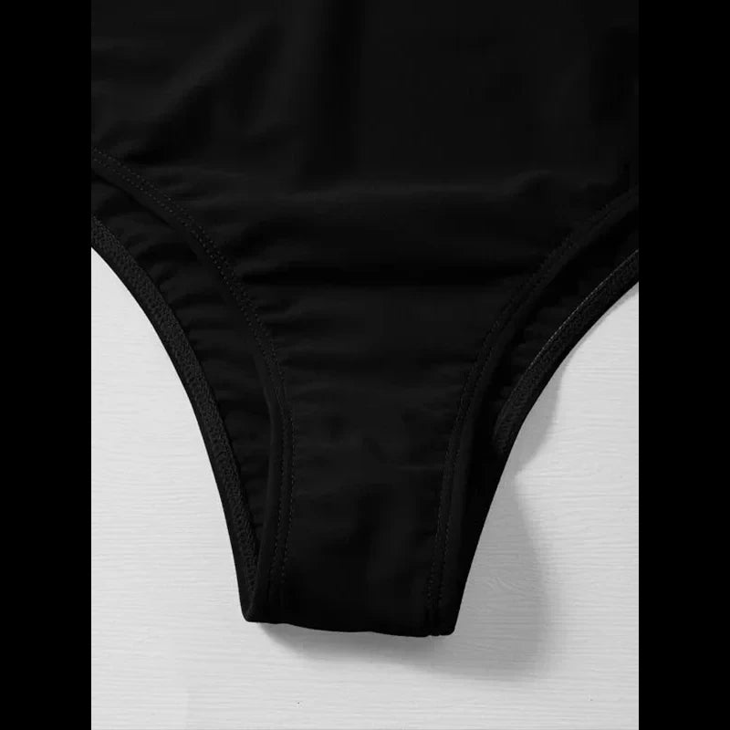 Swimsuit summer bikini top female hollow swimsuit one-piece swimsuit swimming trunks.