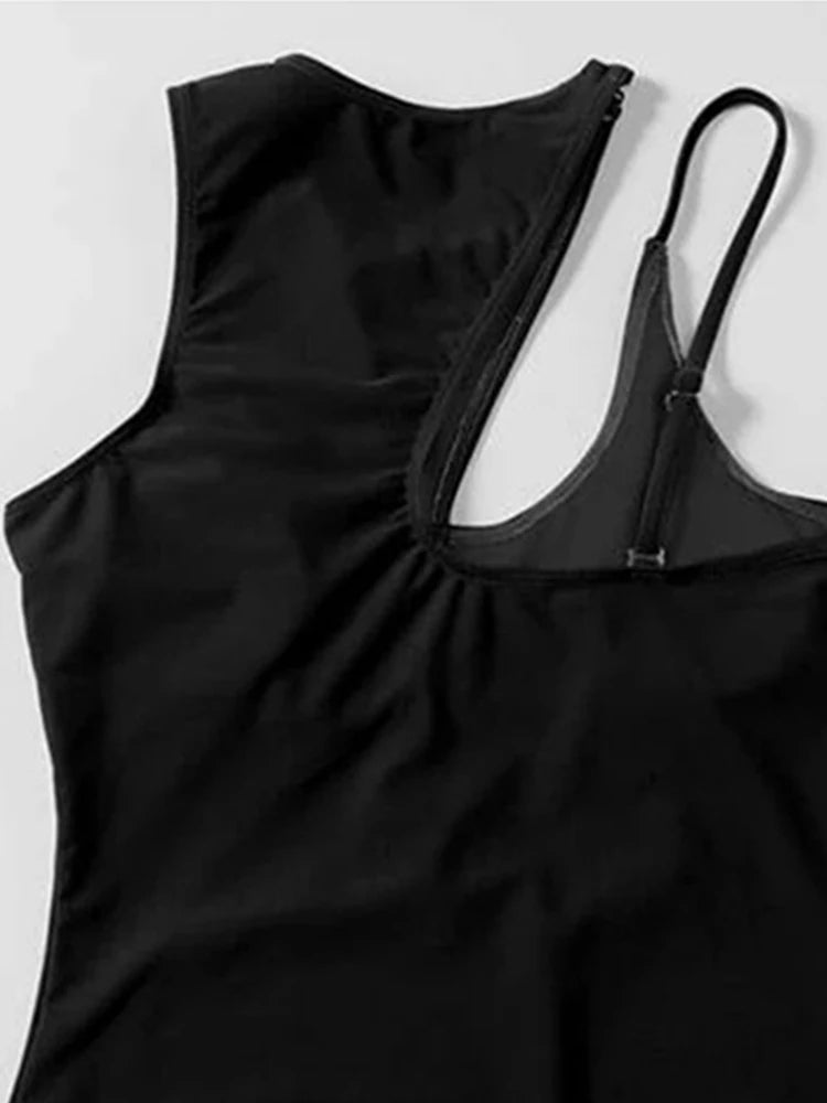 Swimsuit summer bikini top female hollow swimsuit one-piece swimsuit swimming trunks.